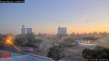 Weather camera view of Follett ISD.