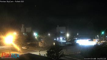 Weather camera view of Follett ISD.