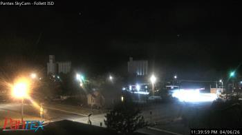 Weather camera view of Follett ISD.