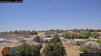 Weather camera view of Follett ISD.