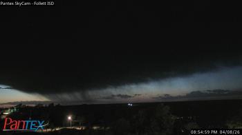 Weather camera view of Follett ISD.