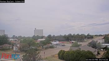 Weather camera view of Follett ISD.
