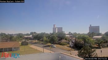 Weather camera view of Follett ISD.