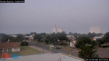 Weather camera view of Follett ISD.