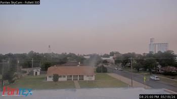 Weather camera view of Follett ISD.