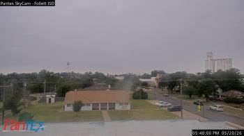 Weather camera view of Follett ISD.