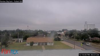 Weather camera view of Follett ISD.