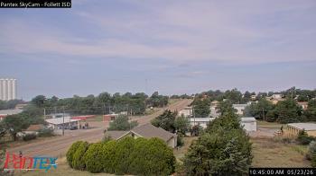 Weather camera view of Follett ISD.