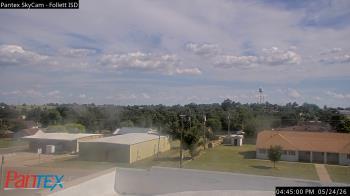 Weather camera view of Follett ISD.