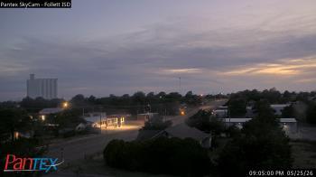 Weather camera view of Follett ISD.