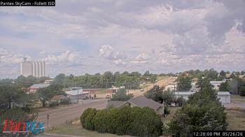 Weather camera view of Follett ISD.