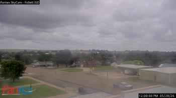 Weather camera view of Follett ISD.