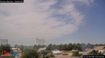 Weather camera view of Follett ISD.
