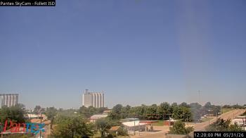 Weather camera view of Follett ISD.