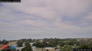 Weather camera view of Follett ISD.