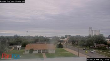 Weather camera view of Follett ISD.
