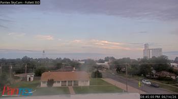 Weather camera view of Follett ISD.