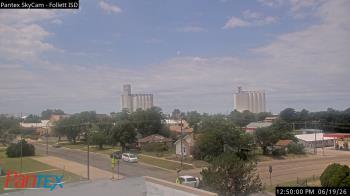 Weather camera view of Follett ISD.