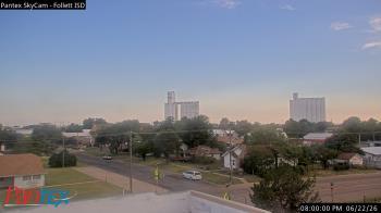 Weather camera view of Follett ISD.
