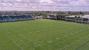 Weather camera view of Miami Dolphins Training Facility.