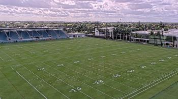 Weather camera view of Miami Dolphins Training Facility.