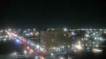 Weather camera view of First National Bank-Hutchinson.