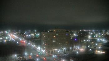 Weather camera view of First National Bank-Hutchinson.