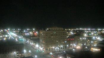 Weather camera view of First National Bank-Hutchinson.