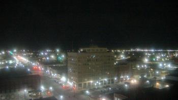 Weather camera view of First National Bank-Hutchinson.