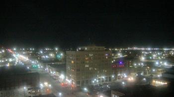 Weather camera view of First National Bank-Hutchinson.