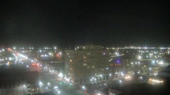 Weather camera view of First National Bank-Hutchinson.