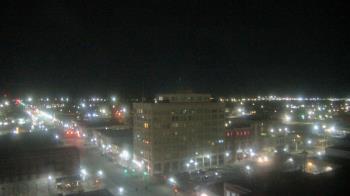 Weather camera view of First National Bank-Hutchinson.