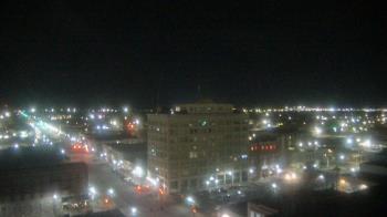 Weather camera view of First National Bank-Hutchinson.