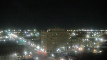Weather camera view of First National Bank-Hutchinson.