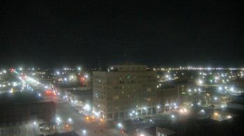 Weather camera view of First National Bank-Hutchinson.