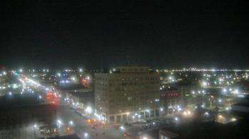 Weather camera view of First National Bank-Hutchinson.