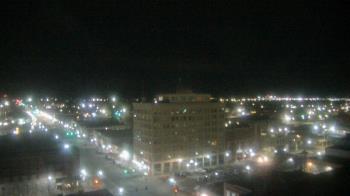 Weather camera view of First National Bank-Hutchinson.