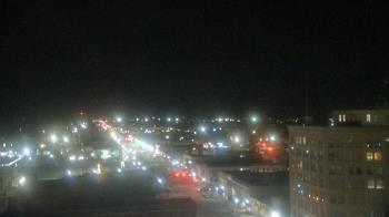 Weather camera view of First National Bank-Hutchinson.