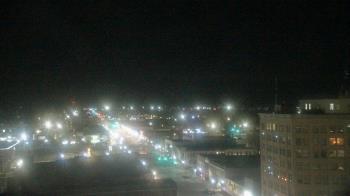 Weather camera view of First National Bank-Hutchinson.