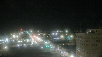 Weather camera view of First National Bank-Hutchinson.