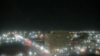 Weather camera view of First National Bank-Hutchinson.
