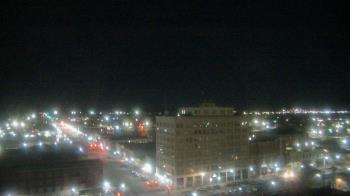 Weather camera view of First National Bank-Hutchinson.