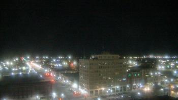 Weather camera view of First National Bank-Hutchinson.