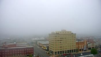 Weather camera view of First National Bank-Hutchinson.