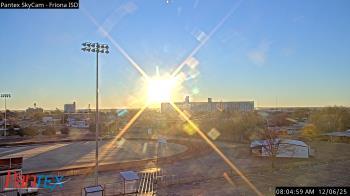 Weather camera view of Friona ISD.