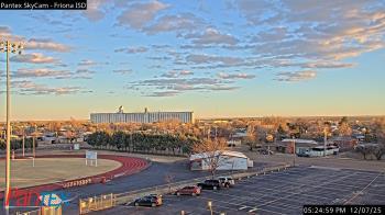 Weather camera view of Friona ISD.