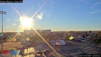 Weather camera view of Friona ISD.