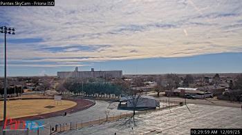Weather camera view of Friona ISD.