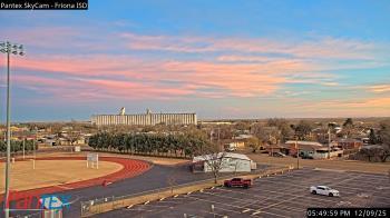 Weather camera view of Friona ISD.