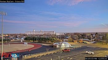 Weather camera view of Friona ISD.